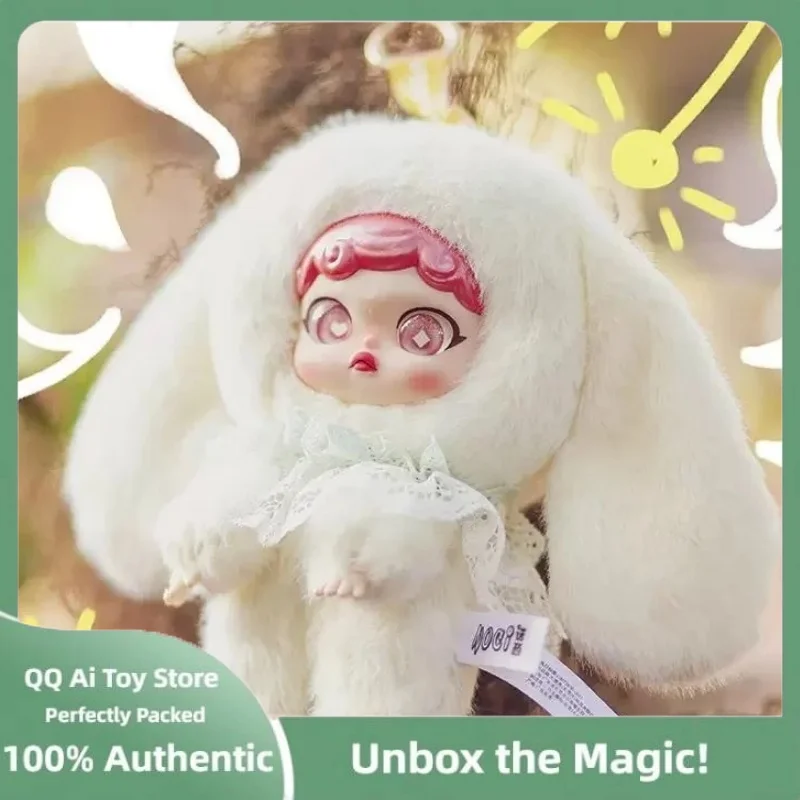 Echte Noci Wonderland Rabbit Country Series Blind Box Lovely Rabbit Anime Doll Surprise Cute Action Figure Mystery Box Hanger