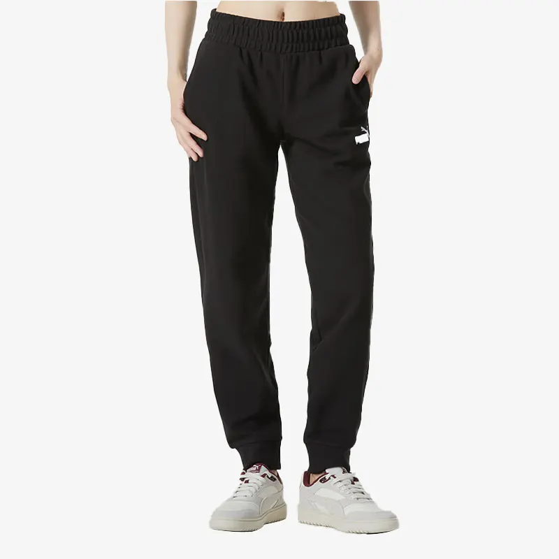 Puma оригинальные летние новые женские трикотажные спортивные штаны на ножках 2023, 678448-01