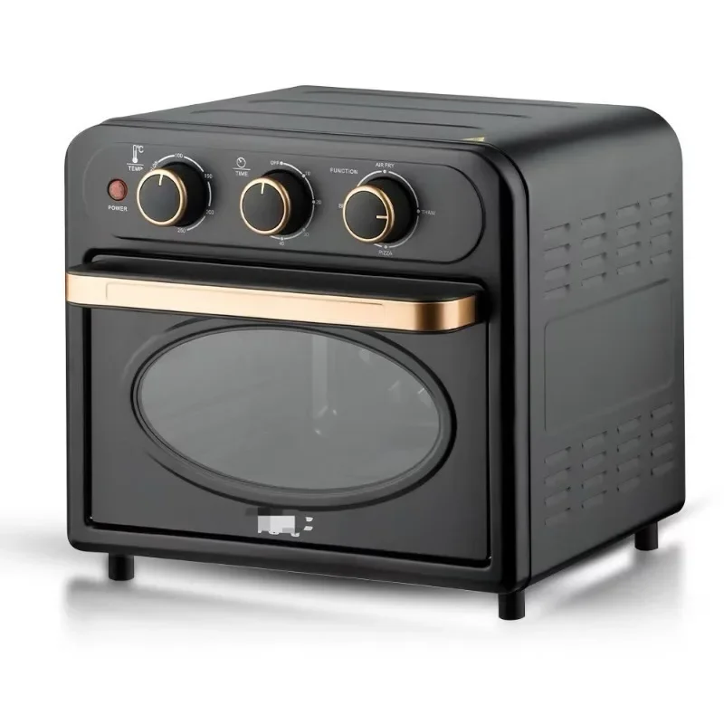 Visual air fryer, anti-dry burning, independent temperature control of the upper and lower tubes of the electric oven