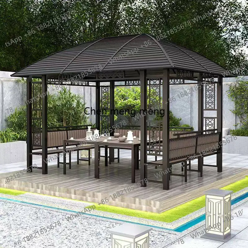 

Outdoor courtyard pavilion Garden terrace shed Outdoor terrace Scenic area Assembly four-corner pavilion