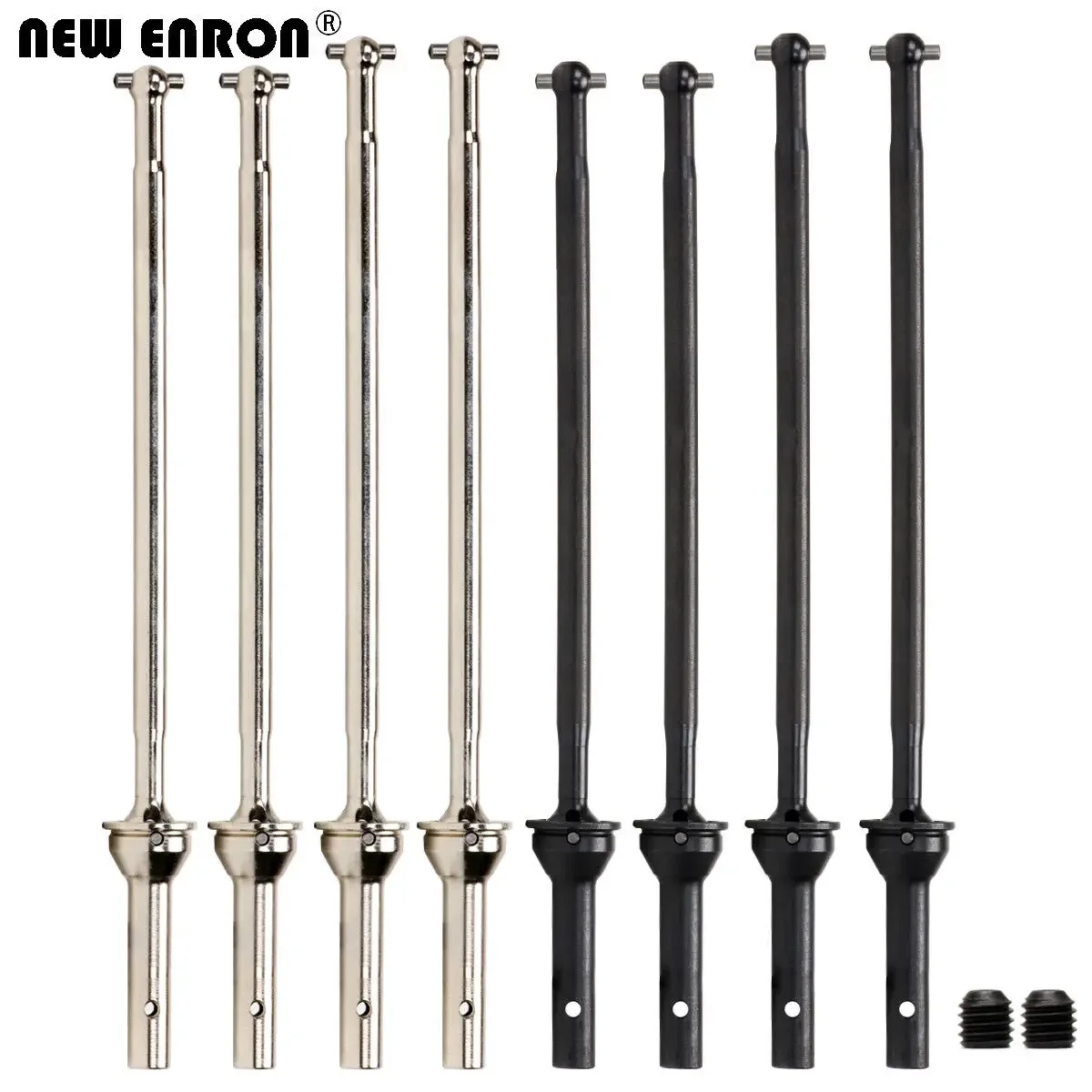 NEW ENRON Hard Steel Front / Rear Axle CVD Driveshaft CNC AR310458 AR310590 AR310591 For RC 1/7 1/8 ARRMA 6S KRATON NOTORIOUS