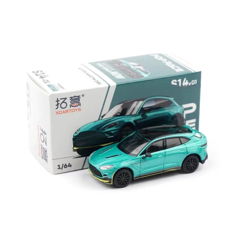 XCartoys x Pop Race 1:64 D B X RACING GREEN Diecast Model Car