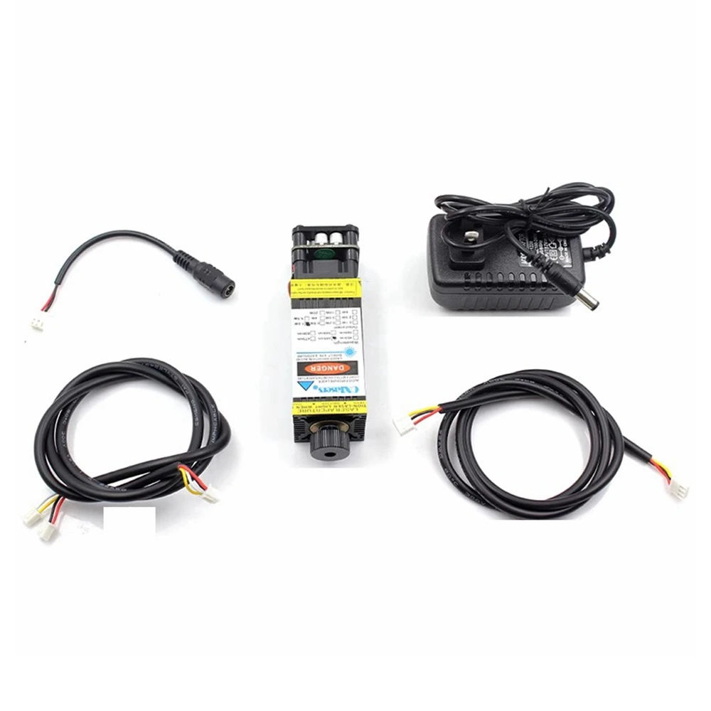 Adjustable focus 635nm Red laser 1W Dot Supports PWM Laser Module DC12V