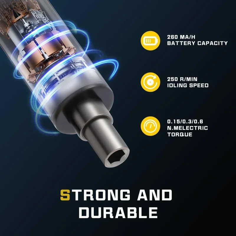 CreationSpace-destornillador eléctrico 29/42 en 1, destornillador de precisión, 3 Ajustes de torsión para teléfonos móviles, relojes, ordenadores