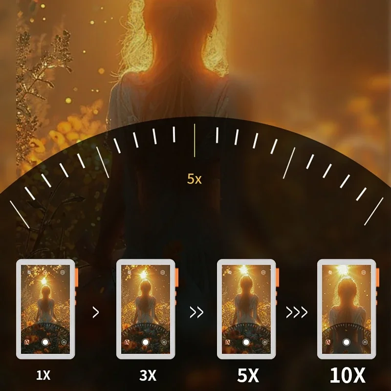 

Смартфон 8-в-1 для телефона, прямая трансляция видеоблогов, экран для записи видео, задняя камера телефона, селфи, беспроводной магнитный монитор, экраны