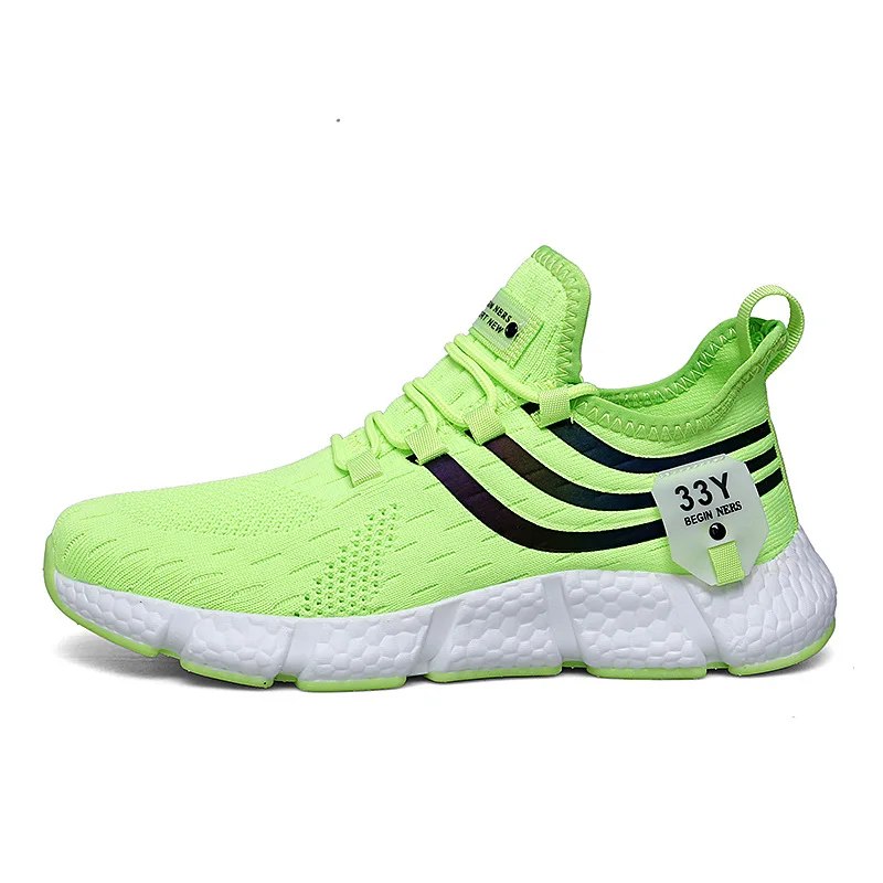 Men's Sneaker 2024 New Mesh Breathable Platform Running Shoes Comfortable Casual Shoes Men Tenis Masculino Lightweiht Sport Shoe