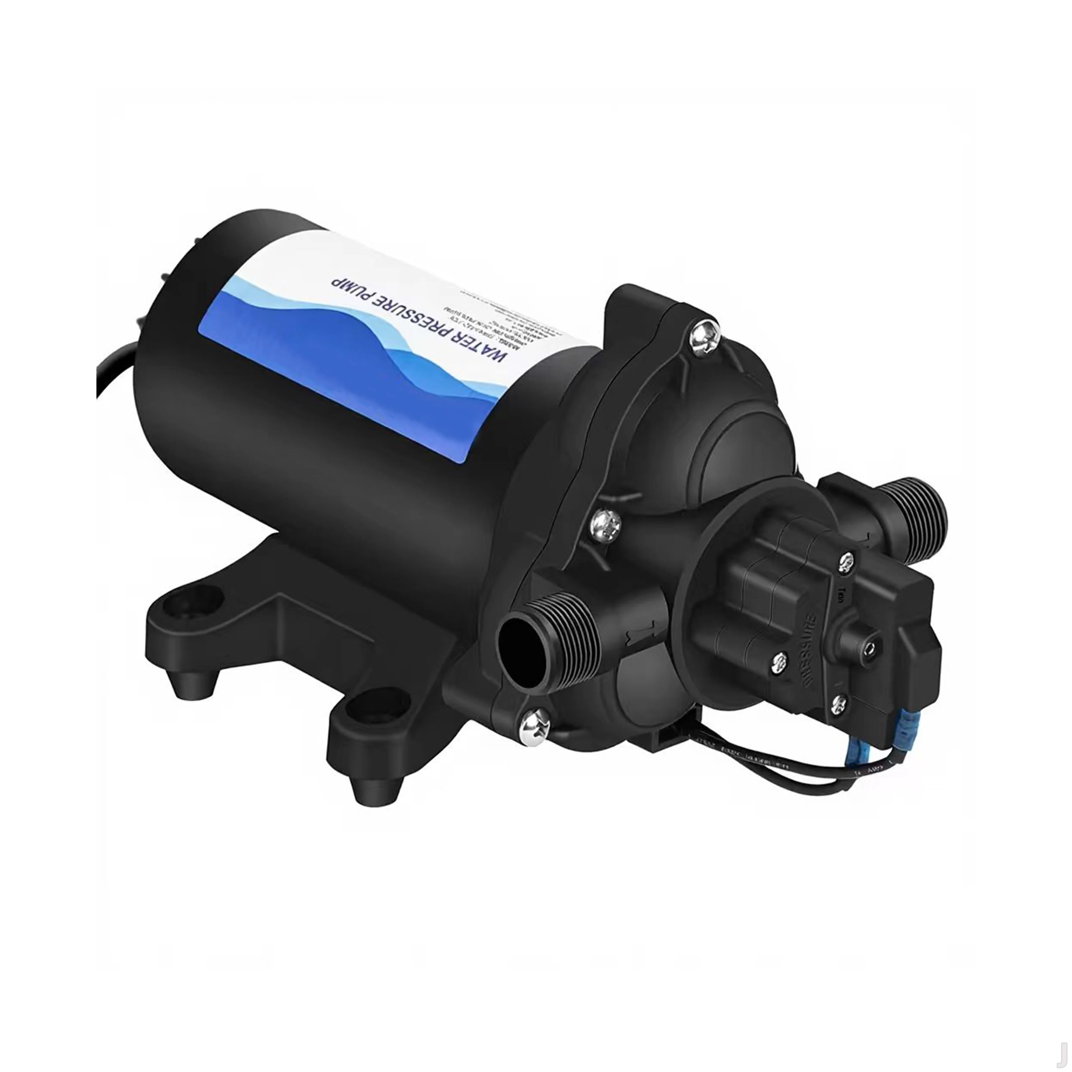 33-Series Industrial Water Pressure Pump 110V AC 4.0GPM 50PSI Metal RV/Marine/Boat Sprinkler Faucet Garden Hose