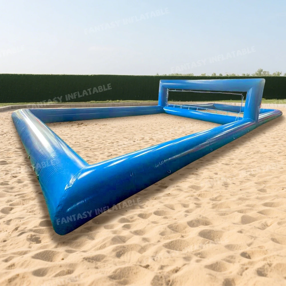 

Outdoor Sports Customized Commercial High Quality Large Float Inflatable Water Volleyball Game Pool