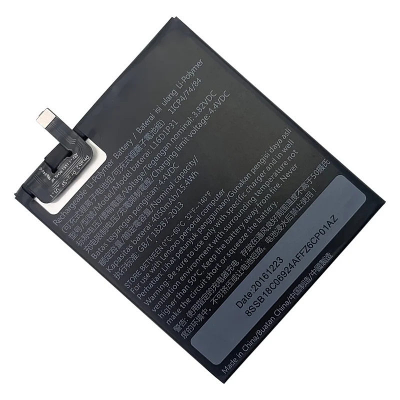 4050mAh L16D1P3 for Lenovo Phab2 Pro1 Li-Polymer Battery
