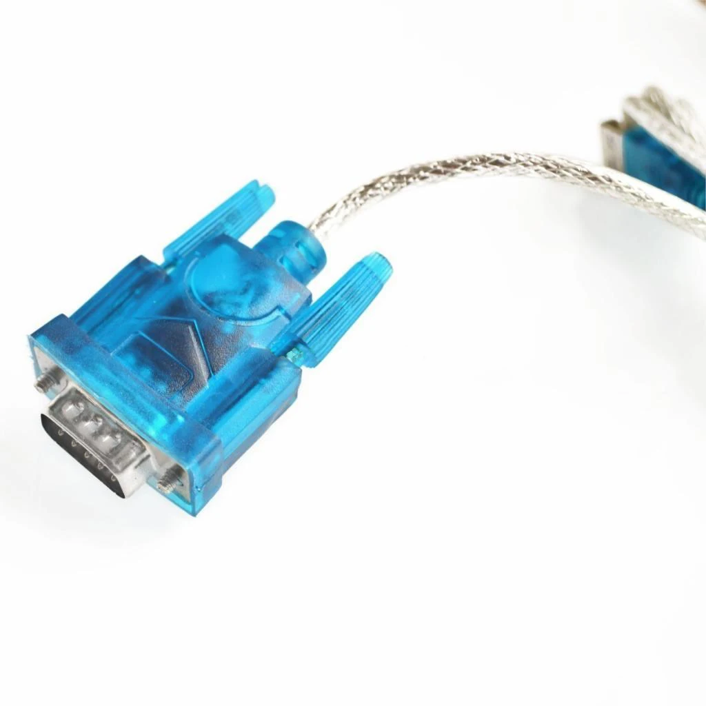 1 قطعة HL-340 جديد USB إلى RS232 COM ميناء المسلسل المساعد الشخصي الرقمي 9 دبوس DB9 مهائي كابلات دعم Windows7-64
