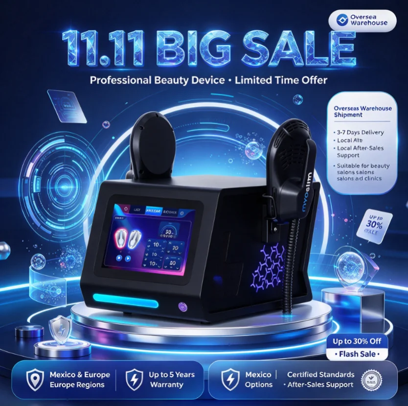 20T 9500W HI-EMT EMS RF Nova Machine Professional Body Slimming Sculpting Equipment Fat Burning Muscle Building