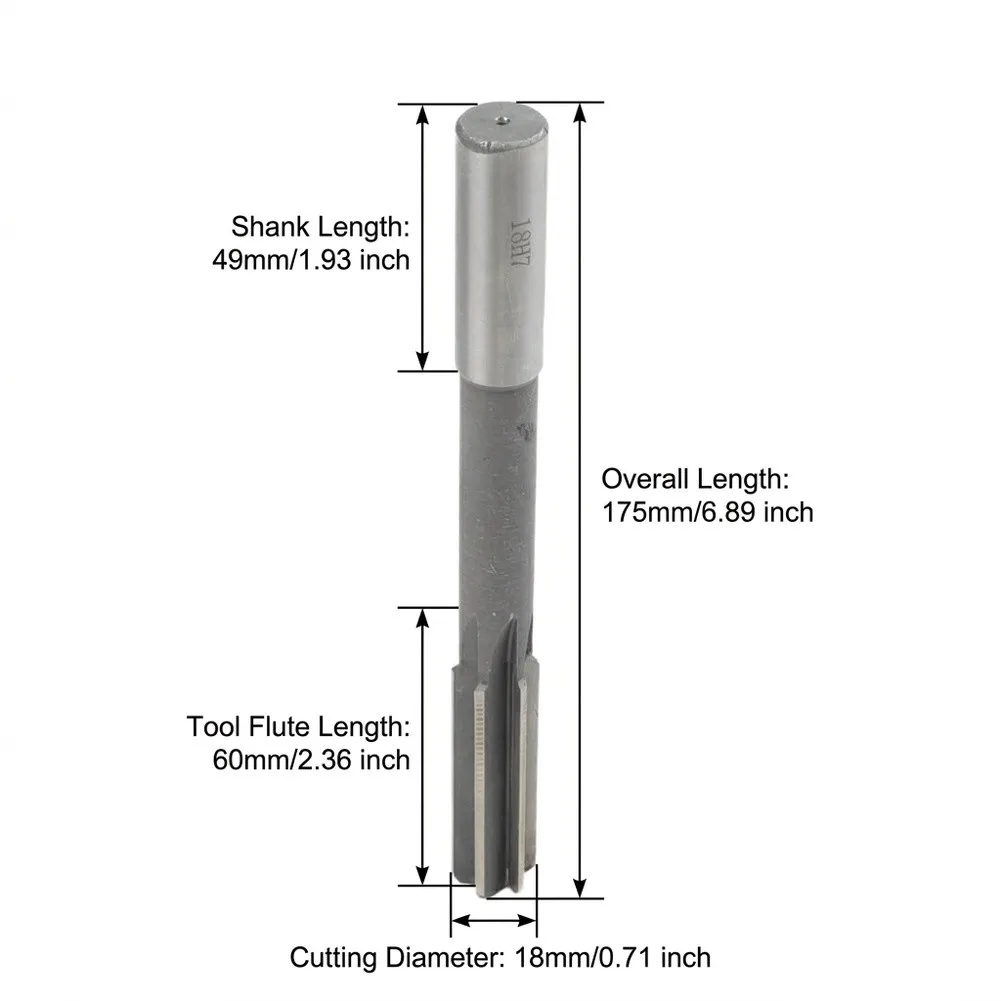 

Collet Tool Chuck Reamer For General Applications 175mm Overall Length 49mm Shank Length For Drilling Machines