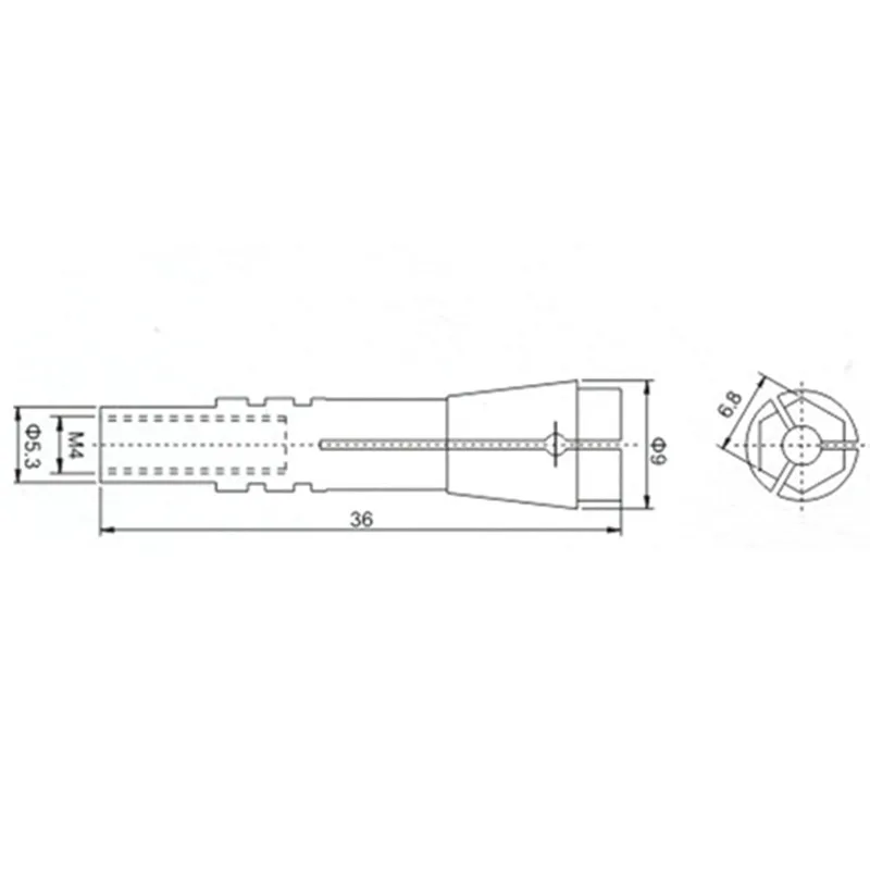 Precise spindle CP168 spindle clamp high precision 063503 bold collet SC-63 collet chuck