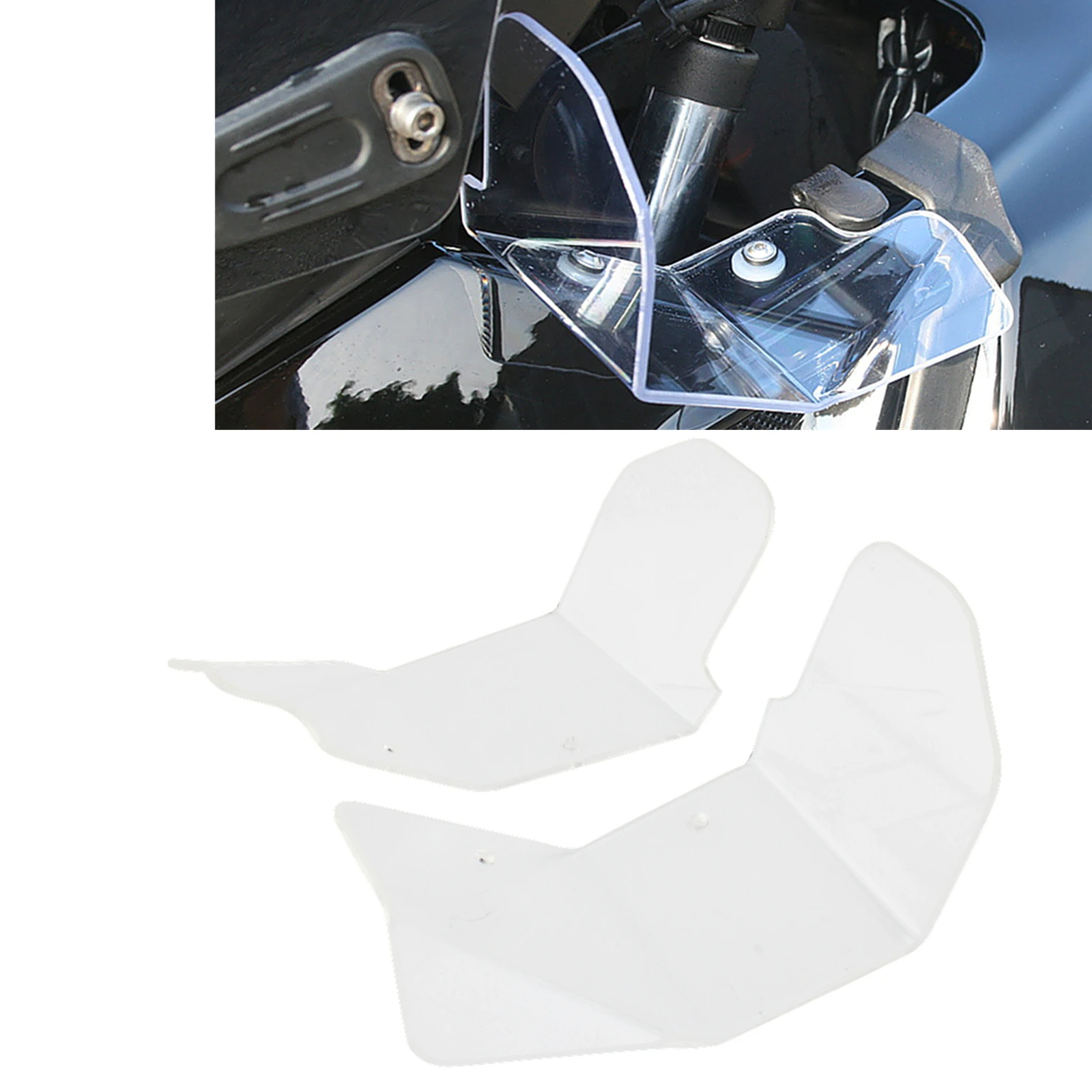 

For BMW R1150GS 1999-2005 / R1150GSA 2000-2006 Motorcycle Side Windscreen Hand Wind Deflector Cover Shield Windshield