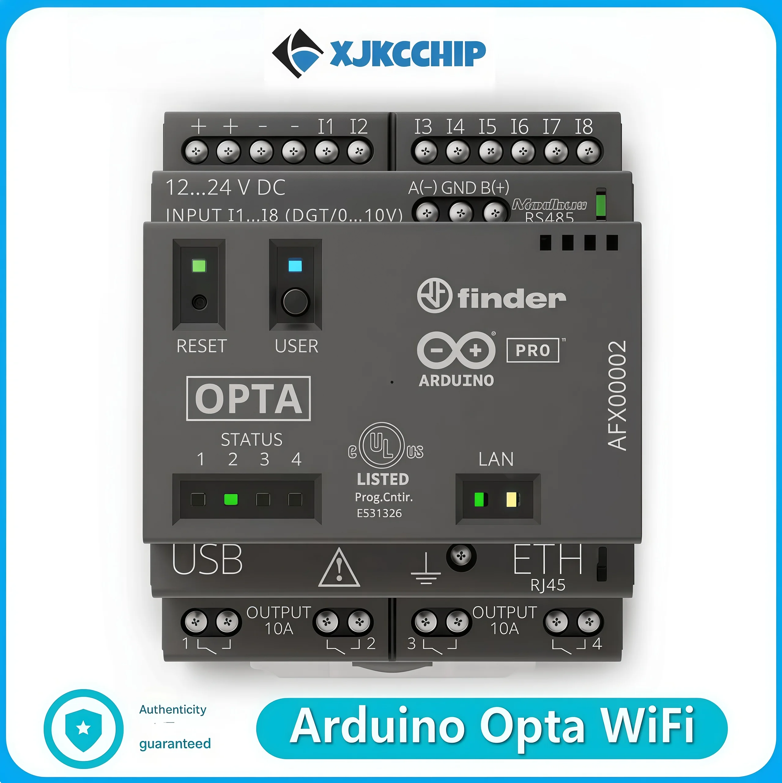 Arduino Opta WiFi AFX00002 Micro Programmable PLC STM32H747XI Dual-Core