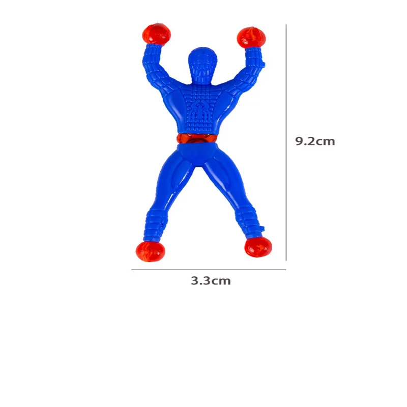 10/20/30 قطعة متسلق الجدار الأطفال حفلة مضحك اللعب الجدة لزجة جدار عيد الميلاد مفاجأة الهدايا الكبار لزجة مضحك الهدايا