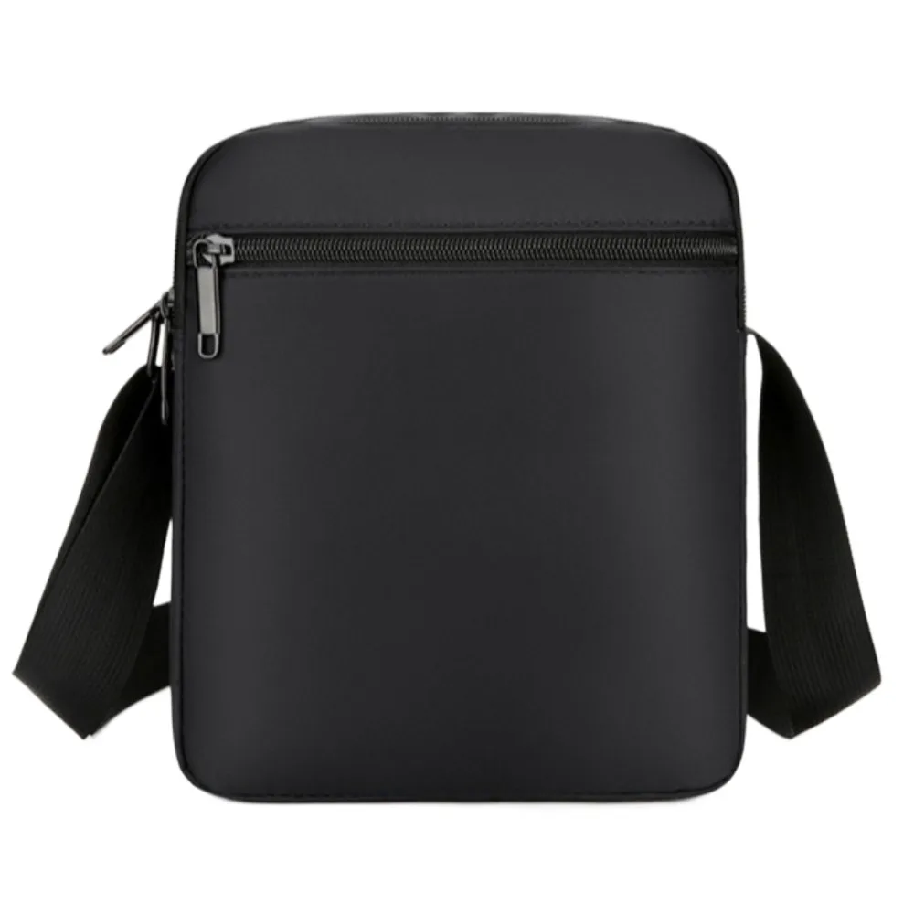 

Сплошная цветная мужская сумка через плечо, легкая деловая сумка на плечо большой вместимости, многофункциональная маленькая квадратная сумка с несколькими карманами