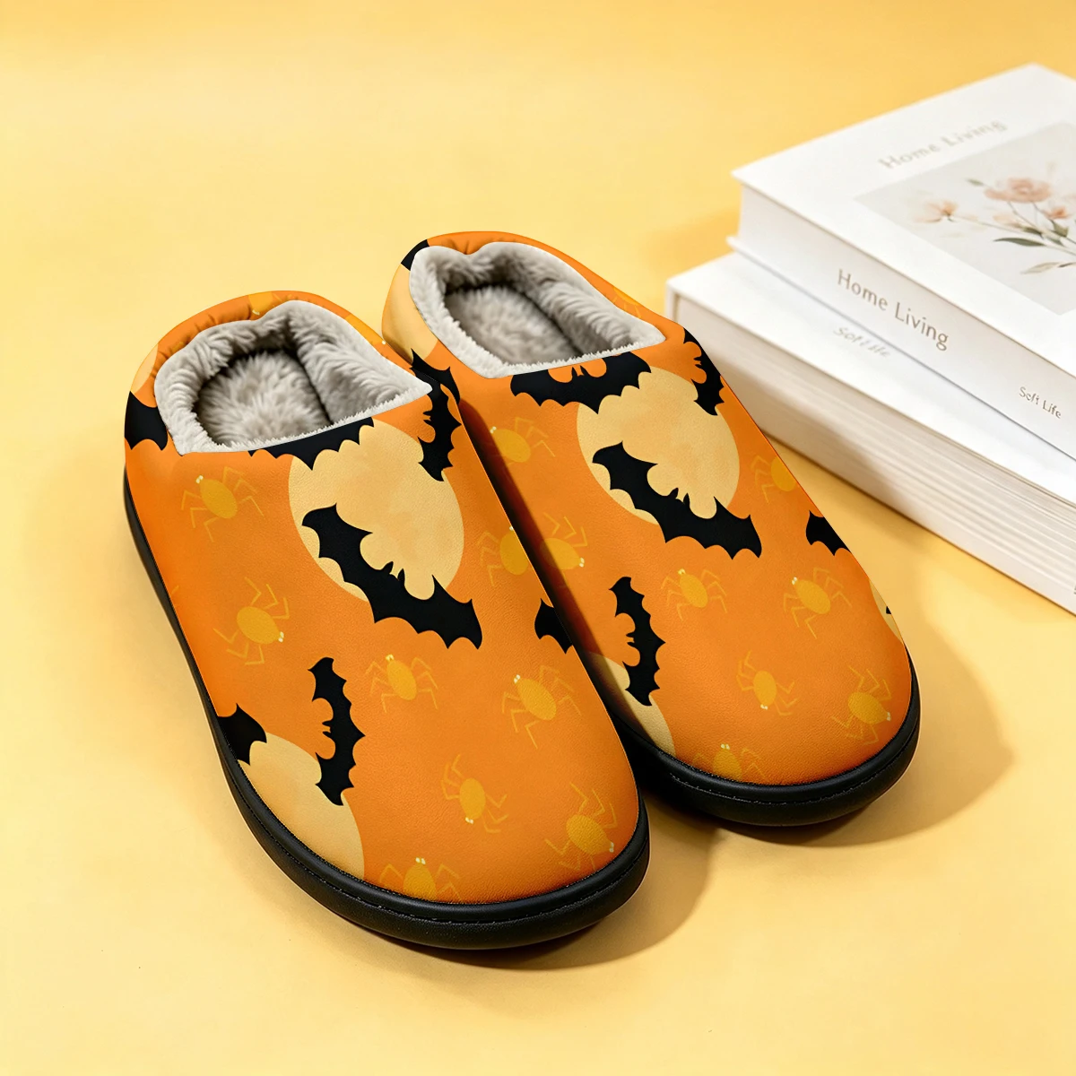 Orange Bat Moon Shapes Women's - đánh giá và giá Men Shoes High