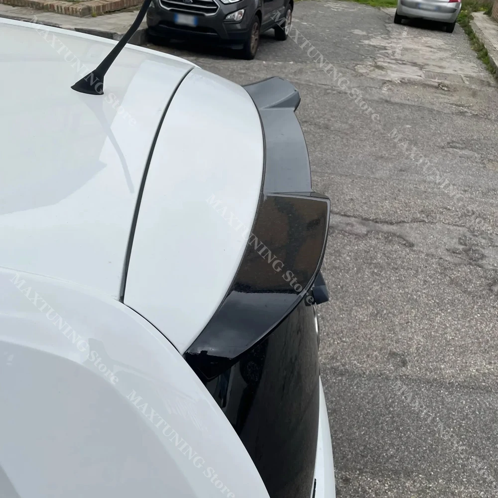 For Volkswagen Up Seat Mii 2011-2021 Skoda Citigo 2012-2020 GTI Style Rear Roof Spoiler Rear Trunk Diffuser Splitter Tail Wing view 2