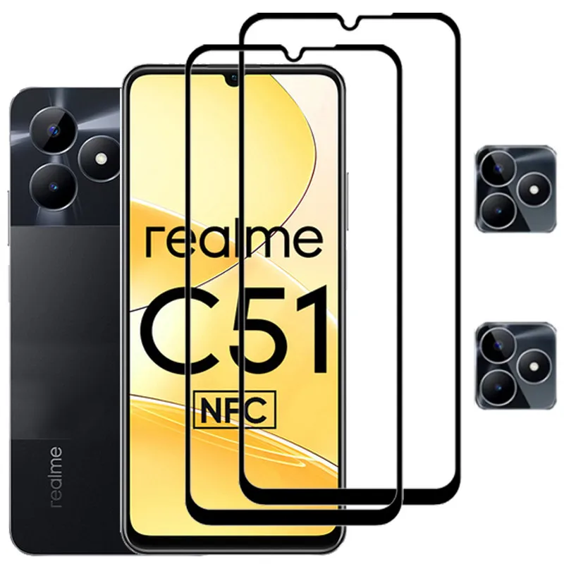 

Realme C51 Protection realme c 51 armored glass for realme c51 screen protector realmi c51 Verre trempé realmi 9 pro plus realme 10 glass