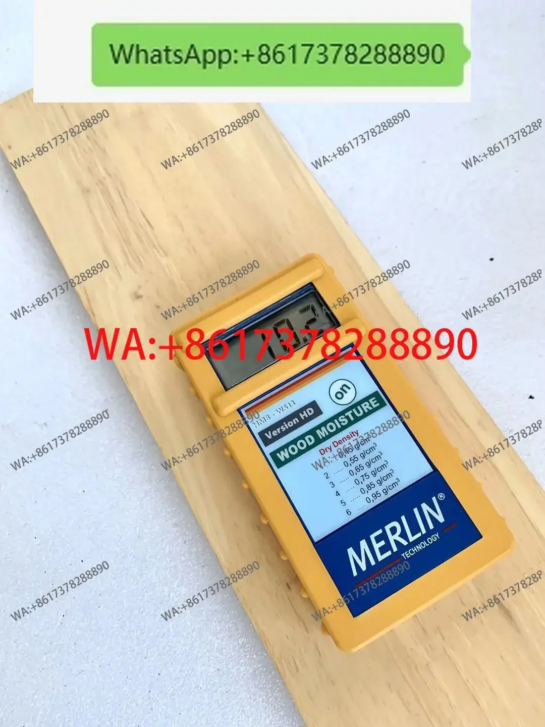 MERLIN Induction Wood Moisture Meter HM8-WS13/25/5HD Moisture Content Meter