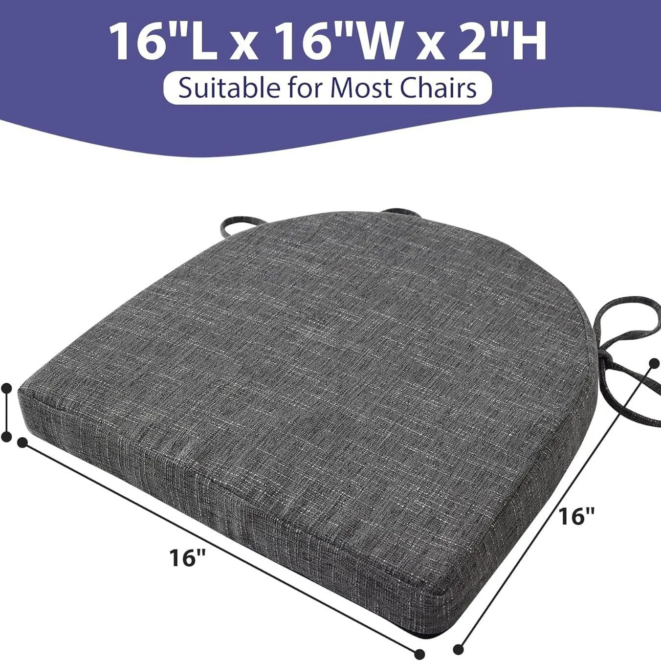 Dining Chair Cushions Set of 4 16