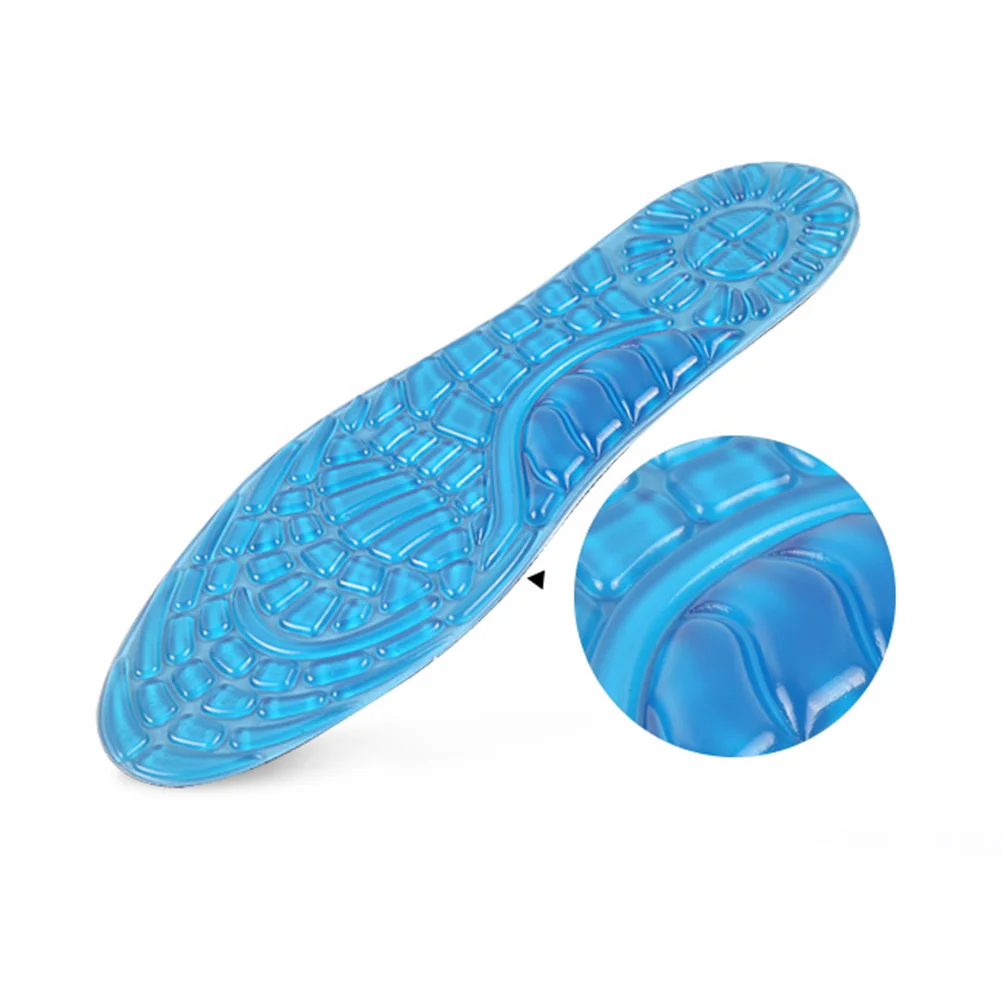 

Gel Shock Absorbing Foot Massage Insoles Hiking Climbing Running Sports Damping Pad Men Women Arch Support Shoe