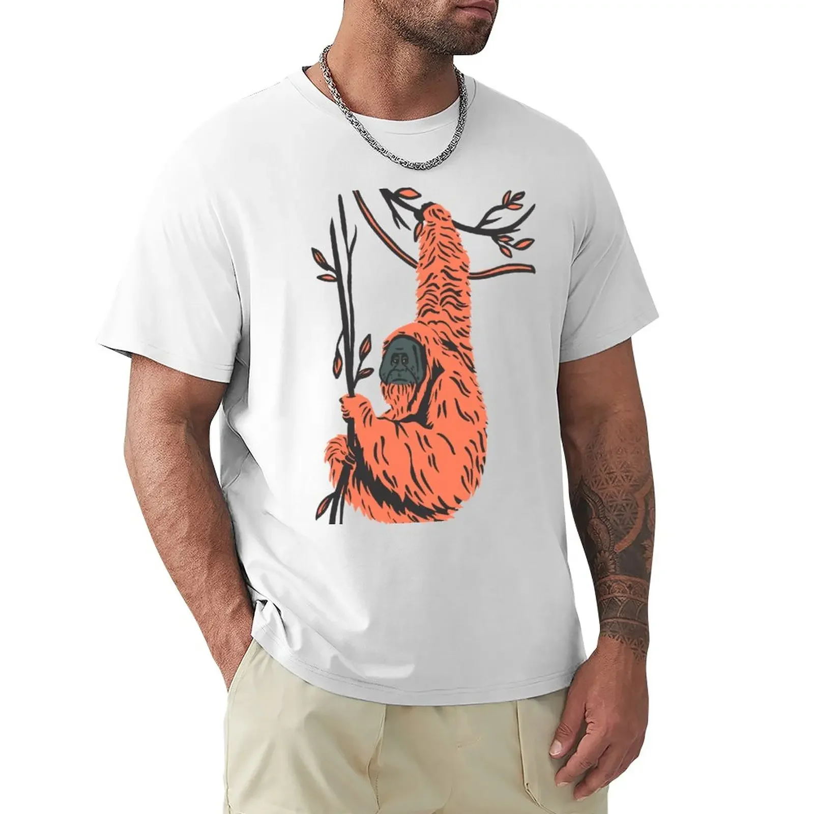 

Orangutan T-Shirt summer clothes summer top plus size tops mens t shirts