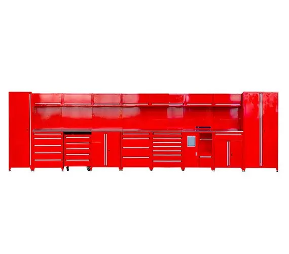 Heavy Duty Metal Workshop Modular Cabinet For Tool Storage Workshop Workbench Garage Storage Tool Cabinet