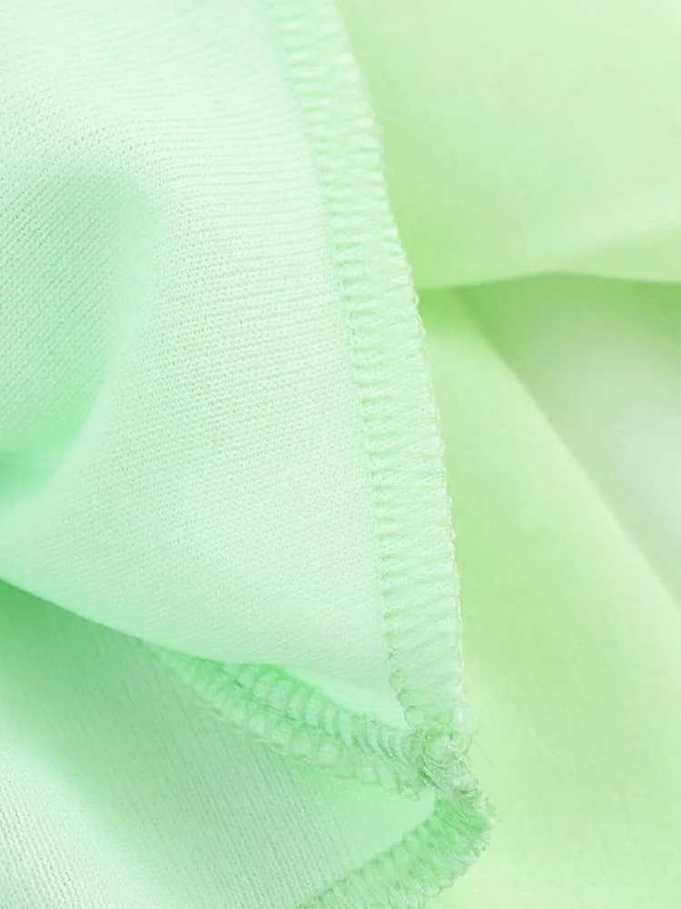 ผู้หญิงฤดูร้อน MIDI กระโปรงจีบ 2025 แฟชั่นหวานชีฟองด้านข้างซิปหญิง Elegant Street กระโปรงเสื้อผ้า