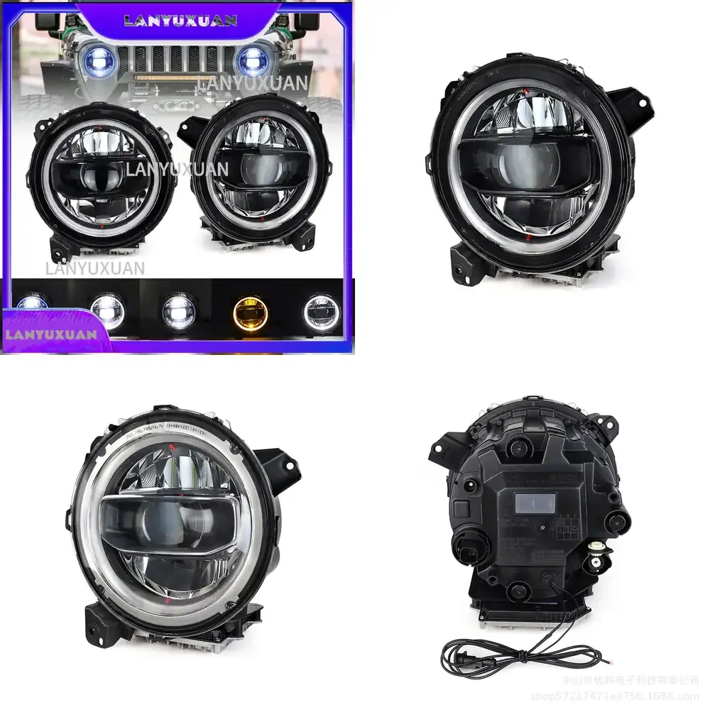 

2026 2026 for JL Wrangler Headlight Assembly for Wrangler JL 2018-2023 LED Headlights with Daytime Running Lights Turn