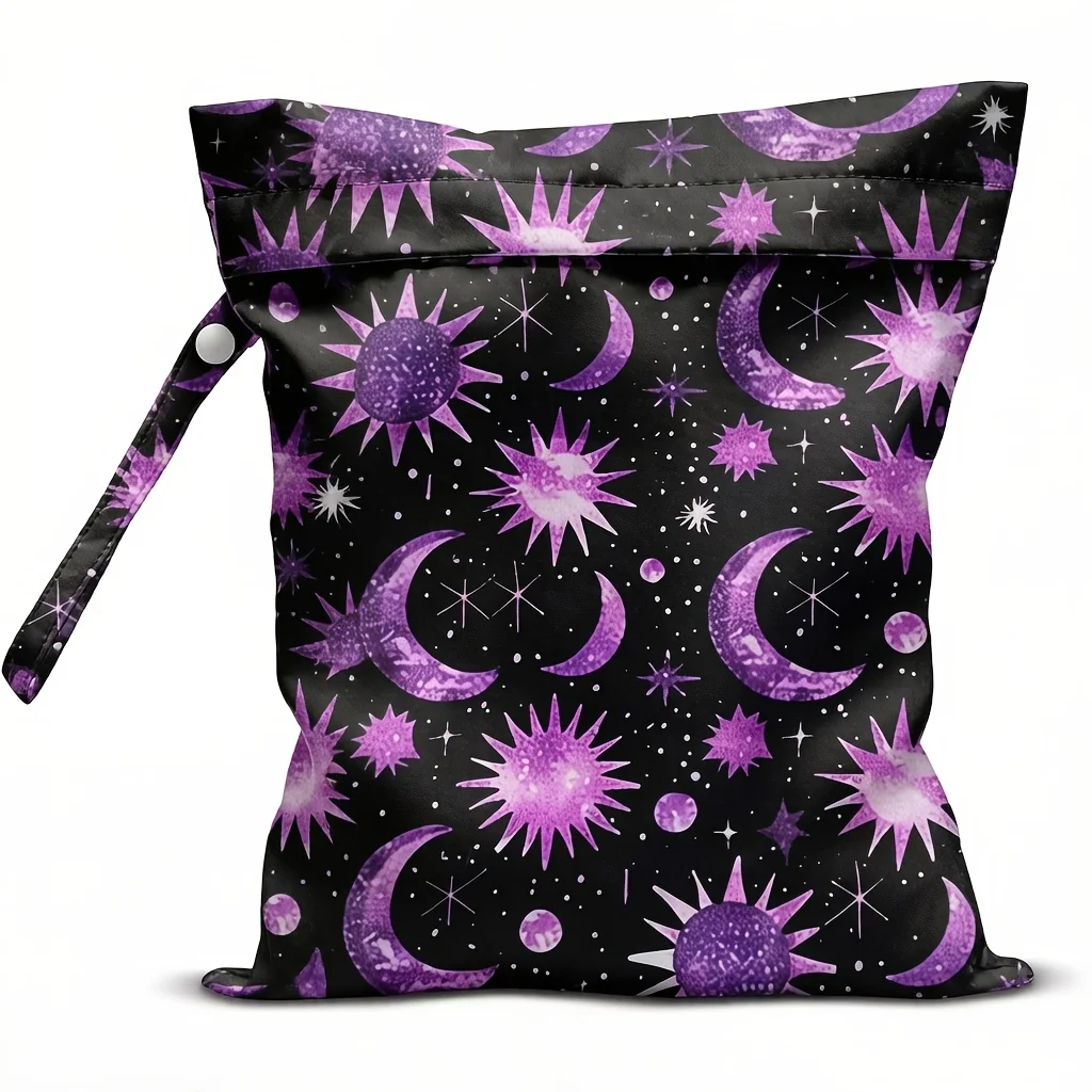 Waterproof Dry Wet Separation Bag Fashion Beach Zipper Bag for Travel Swim Pool Yoga Sportswear Cosmetics Lingerie Storage