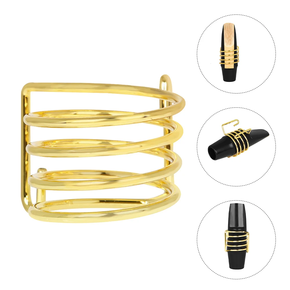 

Alto Saxophone Clip Saxophone Spring Clip Mouthpiece Clamp Ligature Saxophone Reed Clip Musical Instrument Accessories