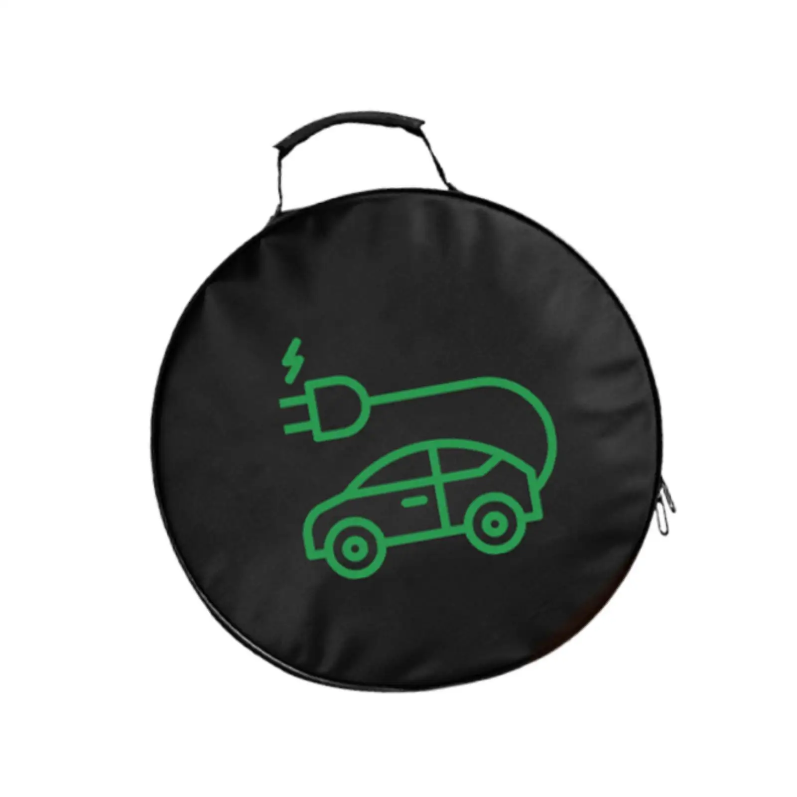 Electric Vehicle Charging Cable Bag Durable Waterproof 840 Oxford Cloth Travel Storage Case for EV Cable Management