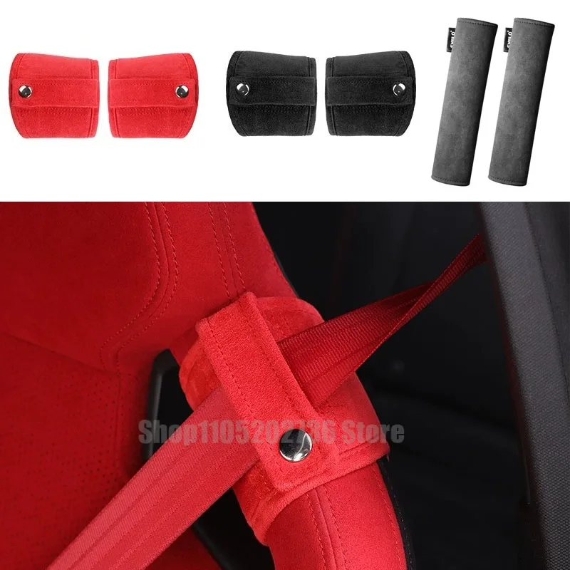 

2PCS Fit for Honda Civic Type R FL5 2022 2023 2024 2025 2026 Car Safety Seat Belt Holder Anchor Protective