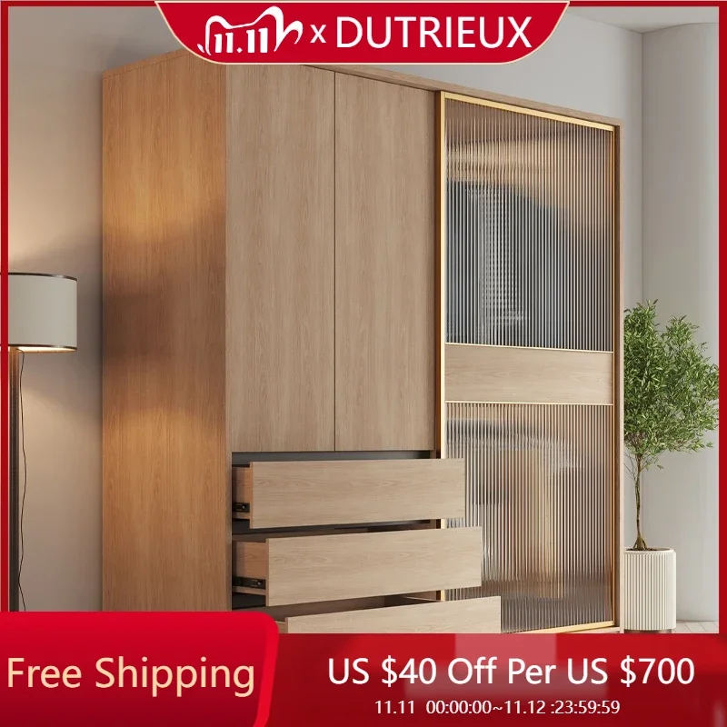 

Деревянные простые гардеробные перегородки, шкаф для хранения, современный органайзер, экономия места в спальне, шкаф, дешевая модная мебель Armario