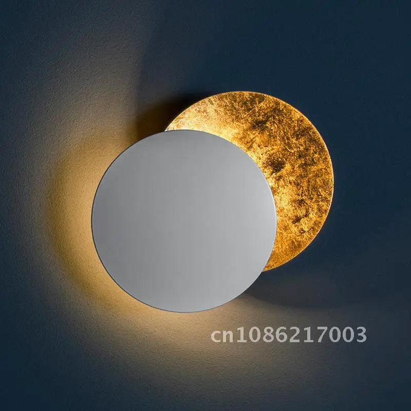 

Moon Nordic Solar Eclipse Wall Lamp Corridor Aisle Stairs Bedroom Bedside Living Room Television Background Wall Hallway Lamp