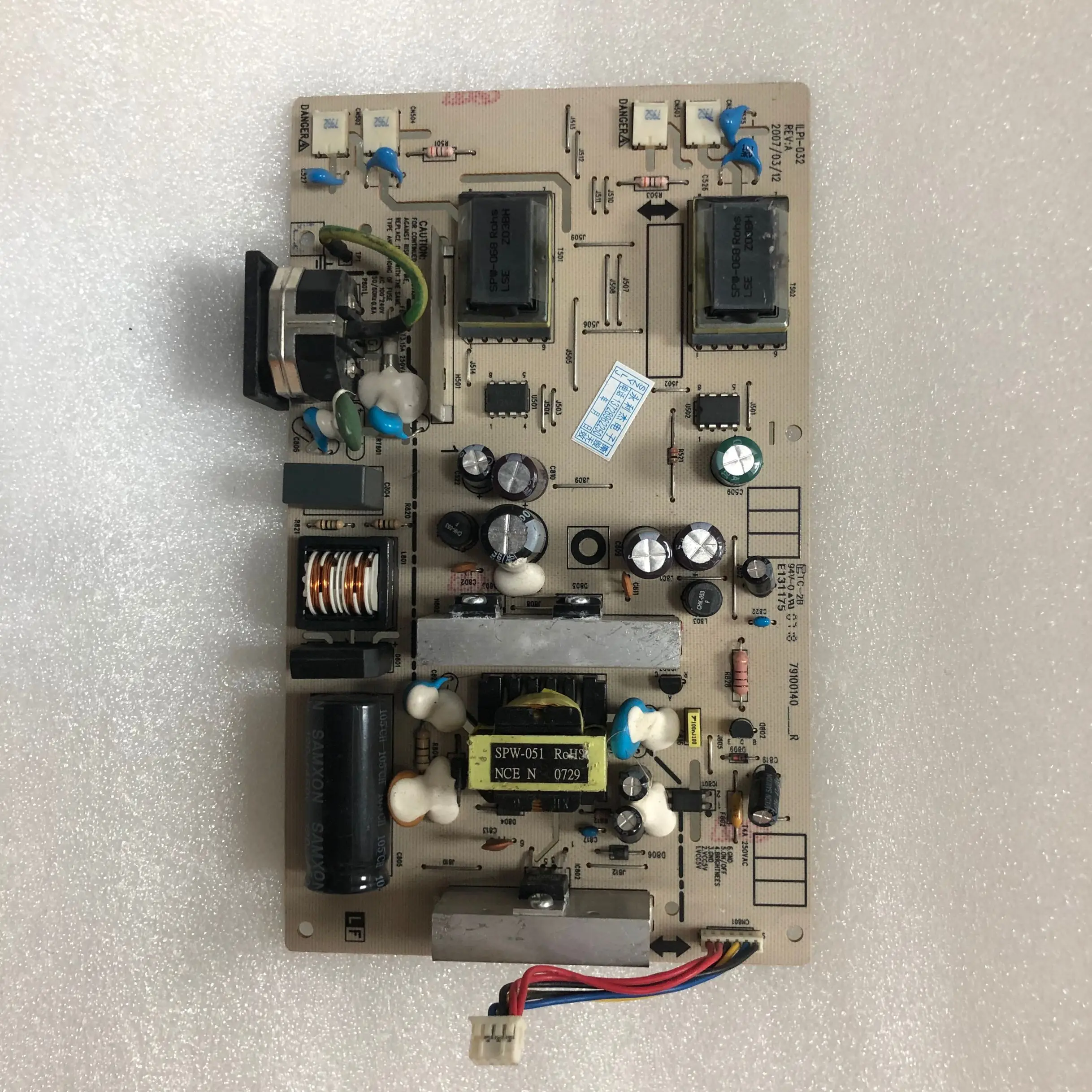 

Power Supply Board ILPI-032 491001400000R