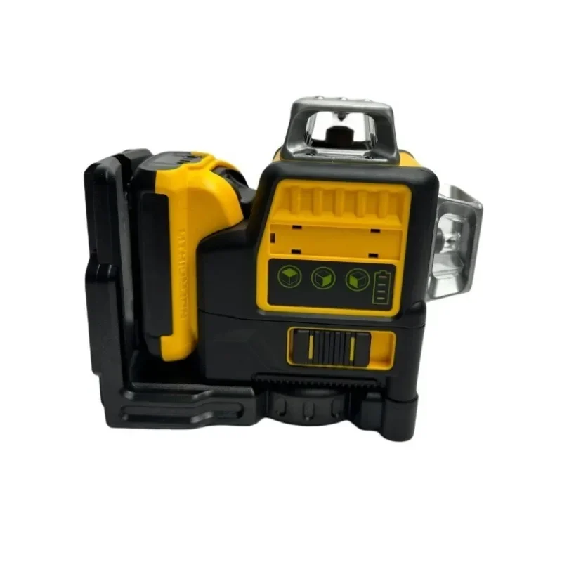 Green Light 12-line Laser Level Automatic Leveling Wall Attachment Infrared Ray Professional High Precision Construction Tools