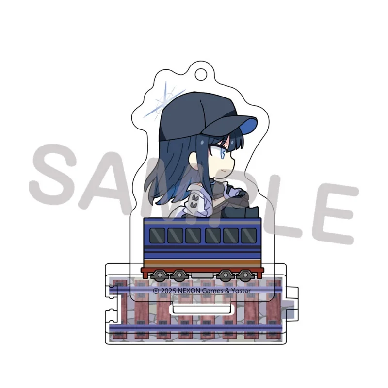Blue Archive GAMNE 10CM An adorable acrylic Acrylic figure stand Cosplay Toy Birthday Gift Ornament keychain Festival