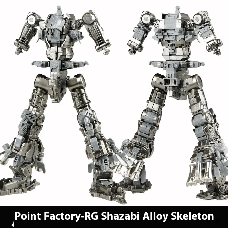 

In-Stock Point Factory 1/144rg Sazabi Alloy Skeleton Modification Kit Assembly Model Pre-Assembled Version With Metal Reinforcem