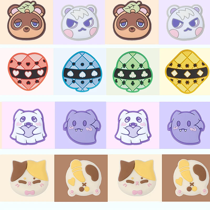 

Silicone Joycon Thumb Grip Caps Compatible with Switch 2, Soft Joystick Cover Caps , 4PCS Sweetheart Animal Theme Joycon Caps