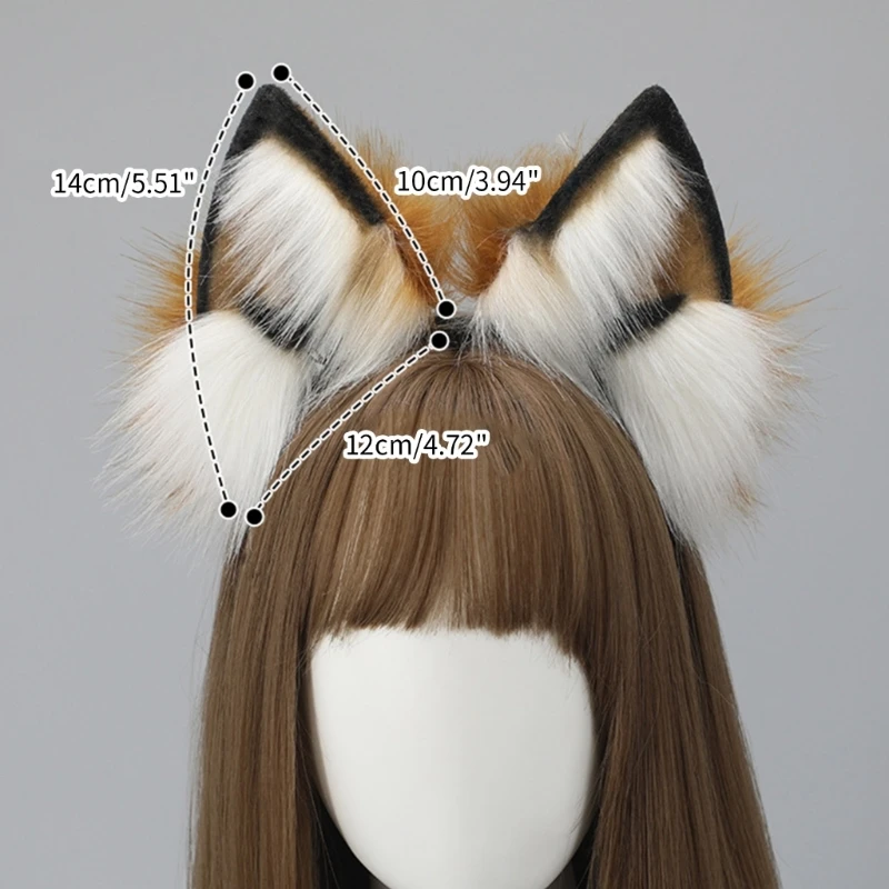 Electric Moving Ear Headband Halloween Party Headpiece Adult Cosplay Props Drop Shipping