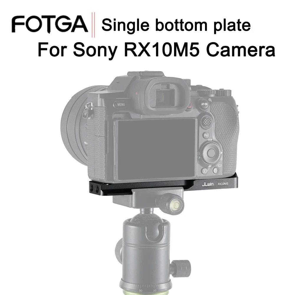 FOTGA RX10M5 Baseplate Quick Release Hand Grip For Sony RX10M5 Digital Camera for Arca Swiss Tripod Head Stabilize Accessories