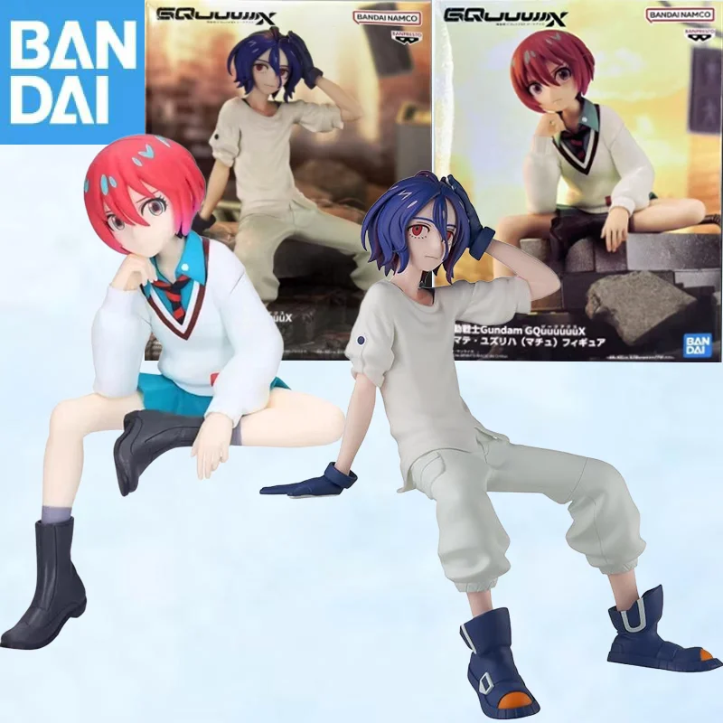 

100% Original Bandai Namco Banpresto In Stock Gundam Gquuuuuux Amate Yuzuriha Machushuji Ltou Figure Model Collector Toy Gift