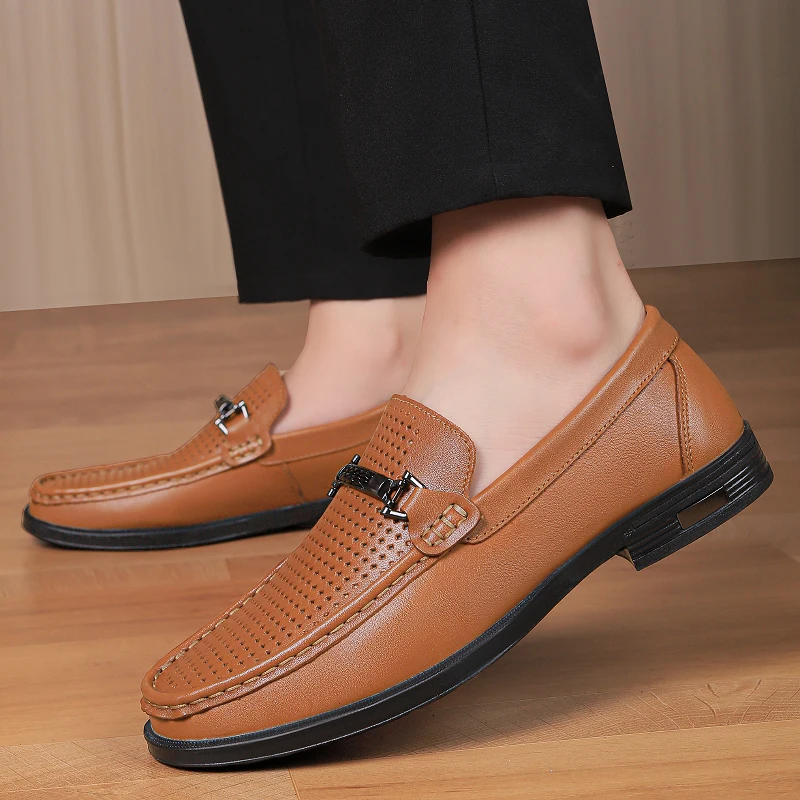 Four Season Business  Leisure Me Loafers High-end Simple Fashionable Breathable Exquisite Comfortable Plus Size (38-47)