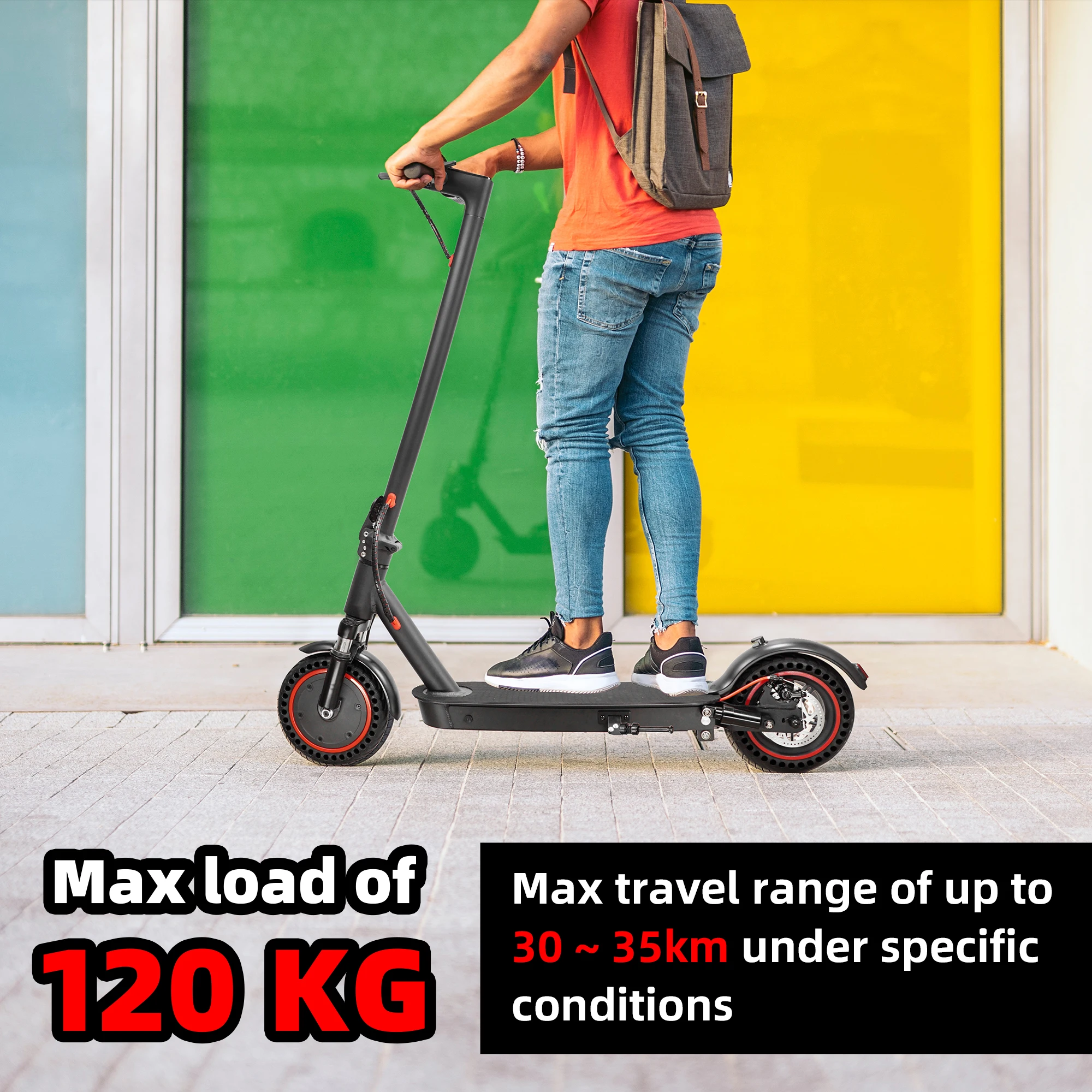 STLF DZ WJW سكوتر كهربائي متقدم بمحرك مزدوج للطرق الوعرة للبالغين 48 فولت 36 فولت مع بطارية 7.8Ah 10.4Ah بلوتوث تعليق كامل #3