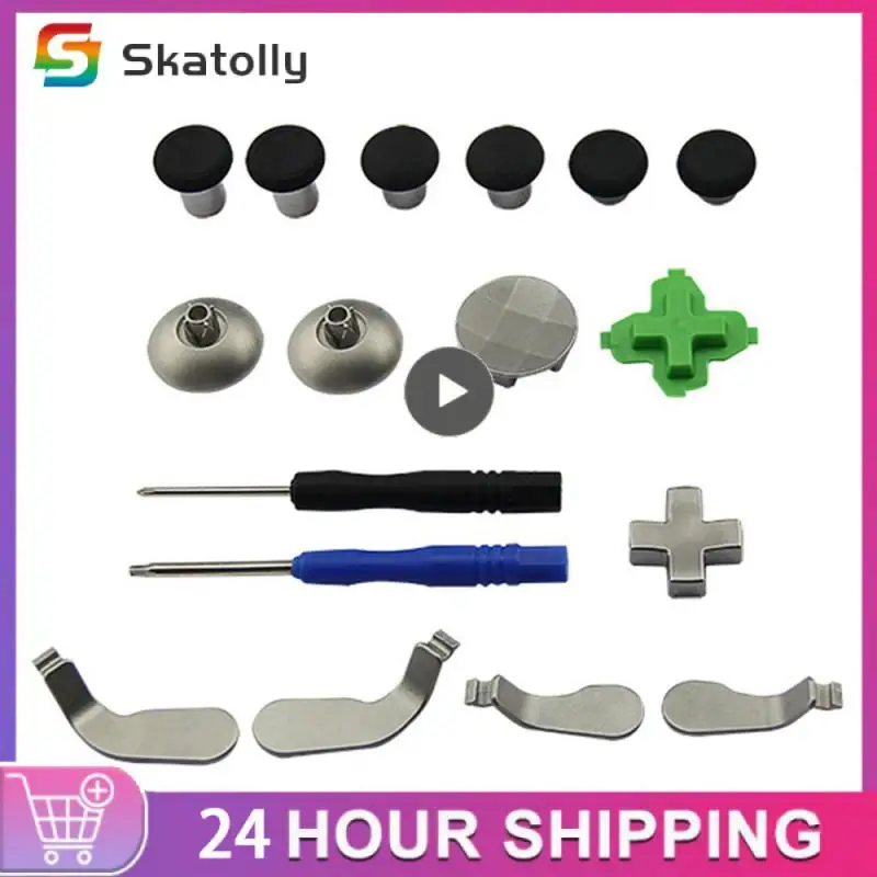 FROG Metal D-Pad Trigger Paddles Replacement Thumbstick Elite Controller Series 2 Parts Repair Kit Accessories