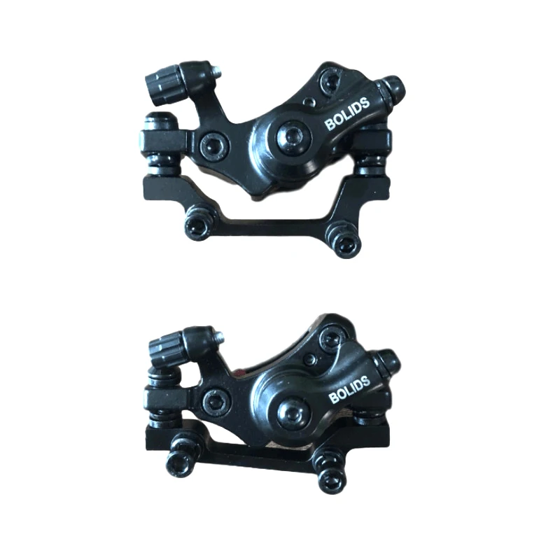 AliExpress NONE 【M】Aluminum Alloy Bicycle Disc Brake Kit Mechanical Line Pulling Disc Brakes Bike Braking System Front Rear Calipe Bike