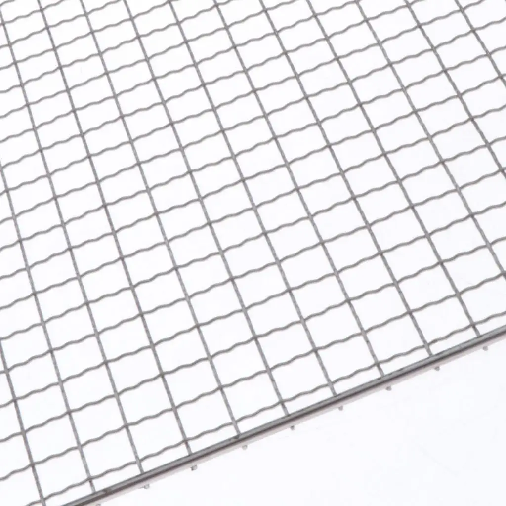 

Barbecue Wire Mesh Stainless Steel BBQ Grill Mat 26 x 32cm